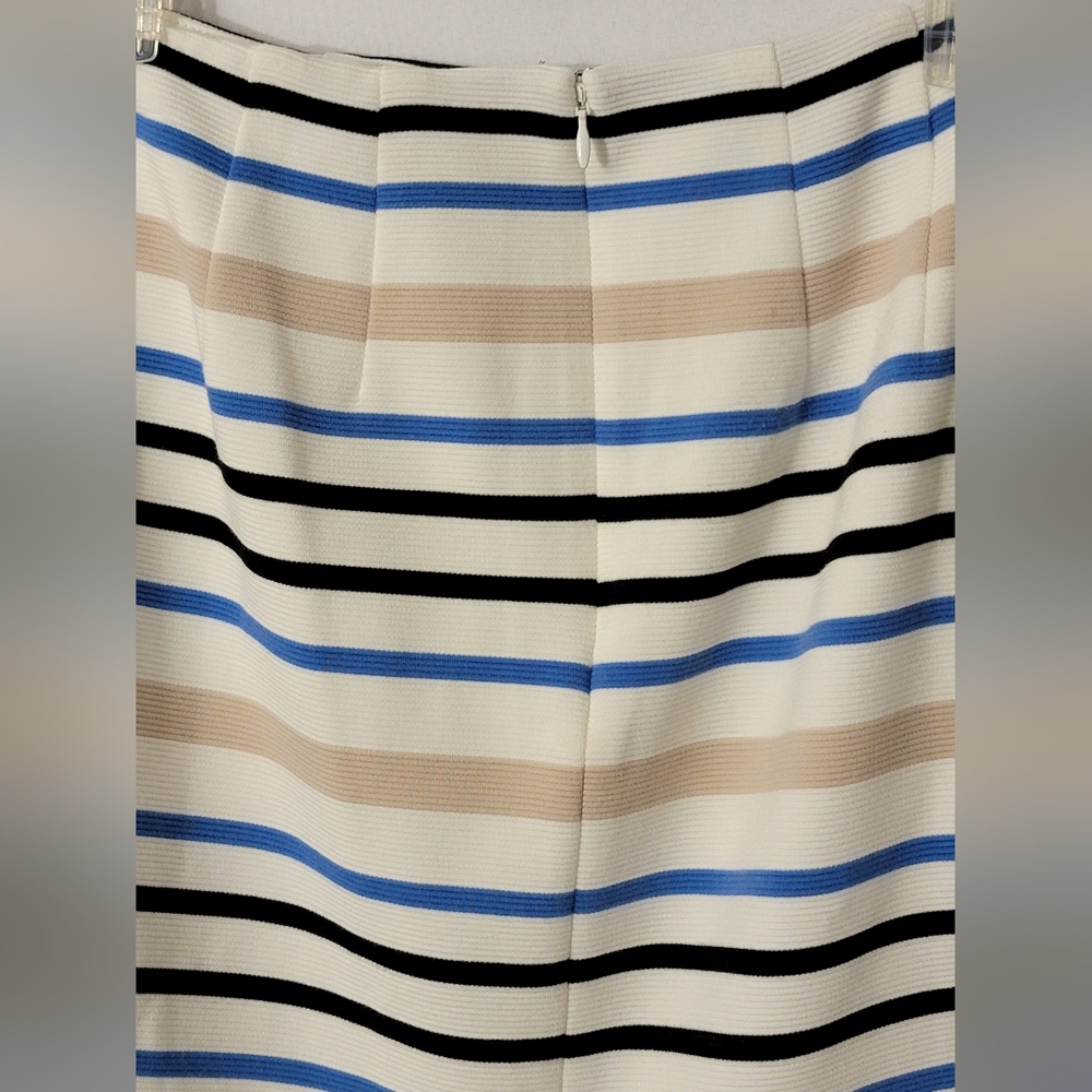 WHBM Striped Multicolor Pencil Skirt Size 0 - Picture 8 of 11